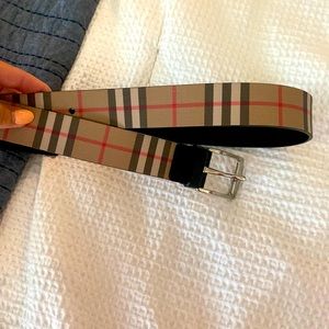 Mens Burberry belt